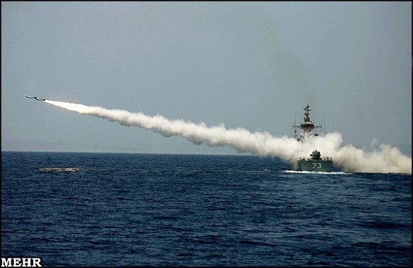 iranisches manöver am persischen golf