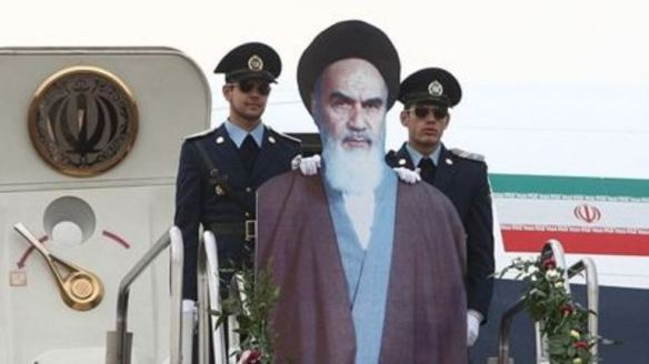 Die Ankuft von Khomeini nach 33 Jahren 1