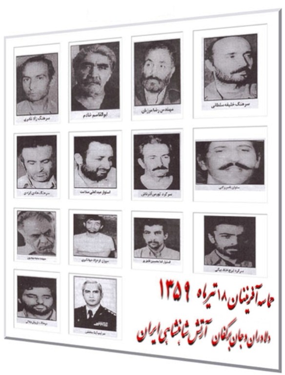 Die Helden der Nuže-Verschwörung nach ihrer Verhaftung