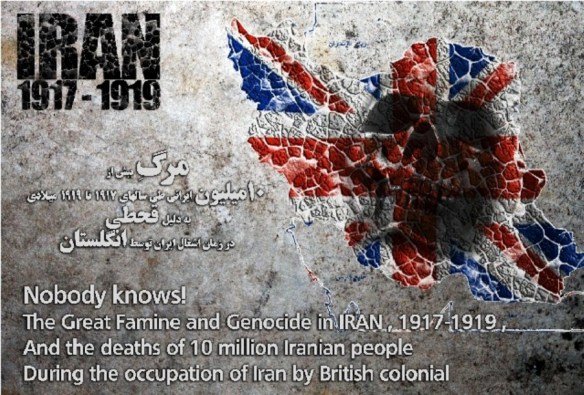 Hungersnot in Iran durch die Briten