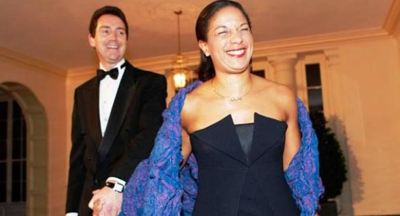 Ian Cameron und seine Ehefrau Susan Rice