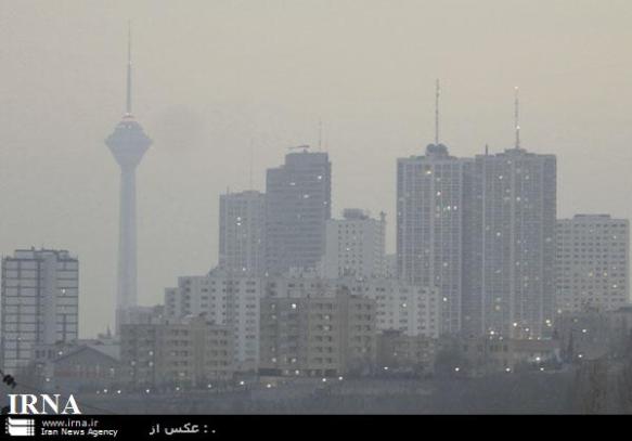 die Luftverschmutzung in Teheran