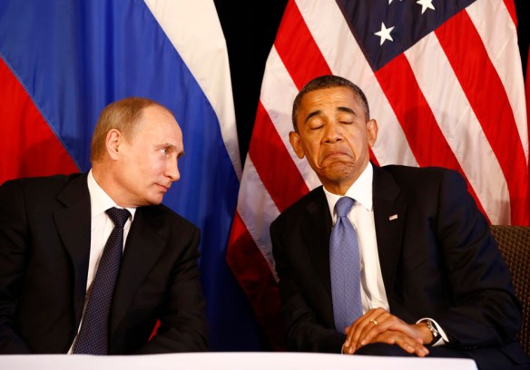 U.S. President Barack Obama meets with Russian President Putin in Los Cabos