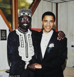 Malik Obama bei der Hochzeit von Barack und Michelle