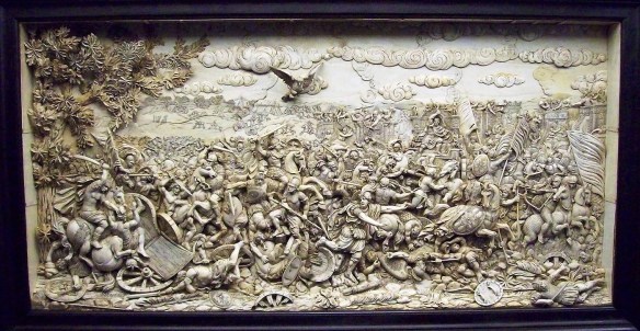 Abb. 4 Darstellung der Schlacht von Gaugamela