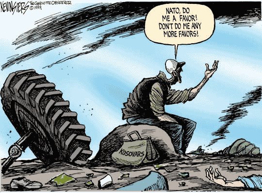 NATO do me a favor don't do me any more favors