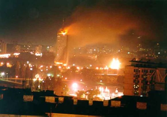 Bombardierung von Belgrad durch NATO Terror