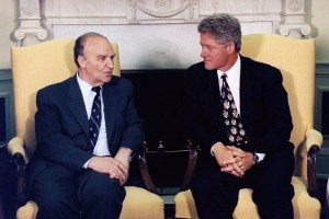  Bill Clinton + Alija Izetbegović 