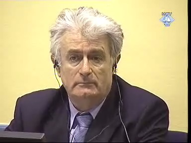 Radovan Karadžić: gegen ihn werden in Den Haag von der Anklage sogenannte Beweise angeführt, die noch niemand zu Gesicht bekommen hat. 