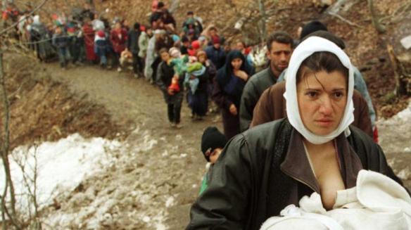Bildquelle: matiastanea.gr Flüchtlinge aus dem Kosovo 2015