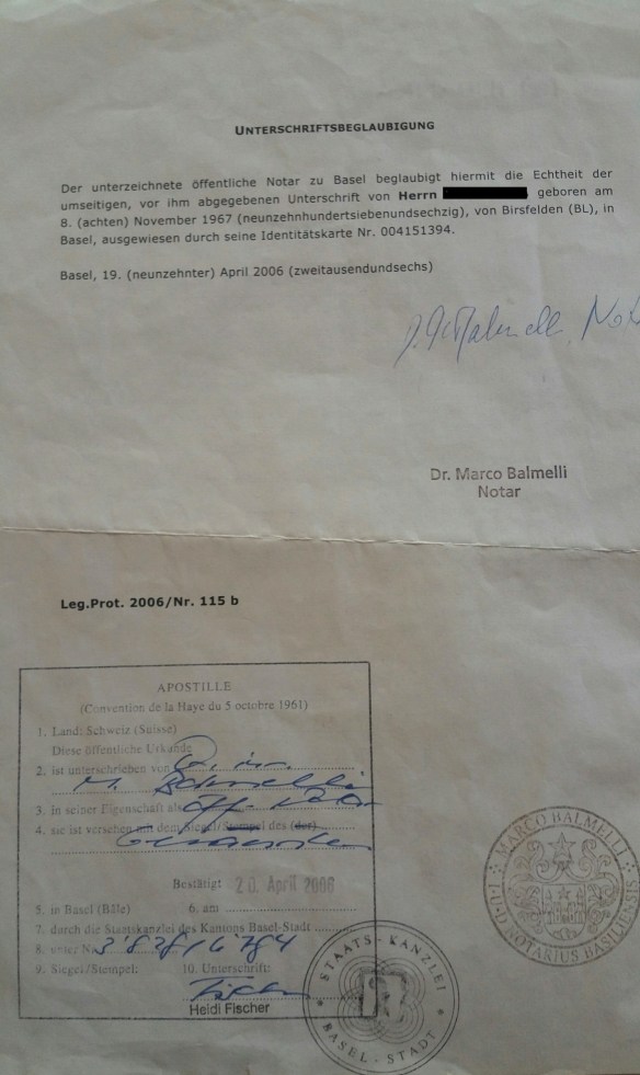 Vollmacht Kontoauflösung Belgrad 2