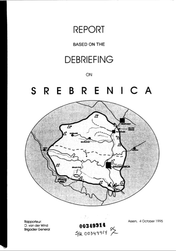 Srebrenica Debriefing